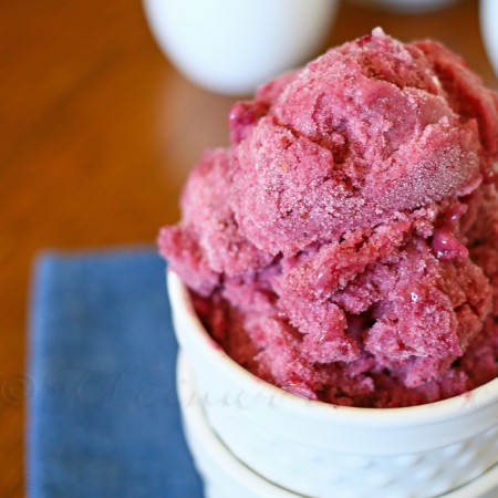 Blackberry & Banana Ice Cream - Taste of the Frontier