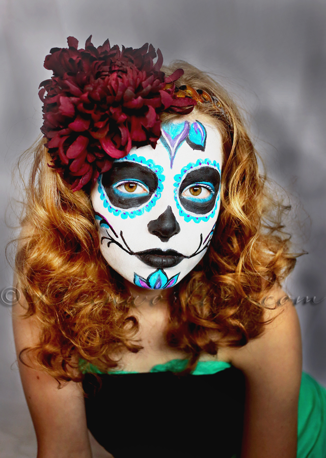 Day of the Dead Face Paint Tutorial - Kleinworth & Co