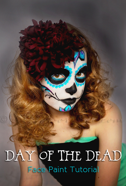 Day of the Dead Face Paint Tutorial - Taste of the Frontier