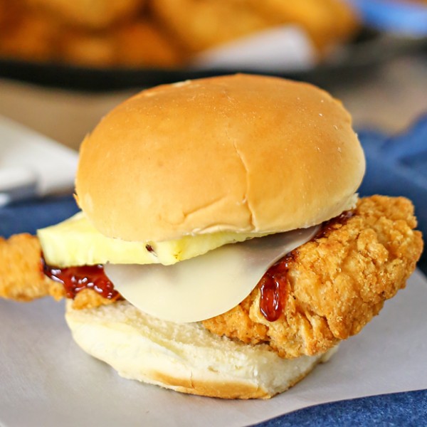 Hawaiian Chicken Sliders : Easy Back to School Dinner - Taste of the ...