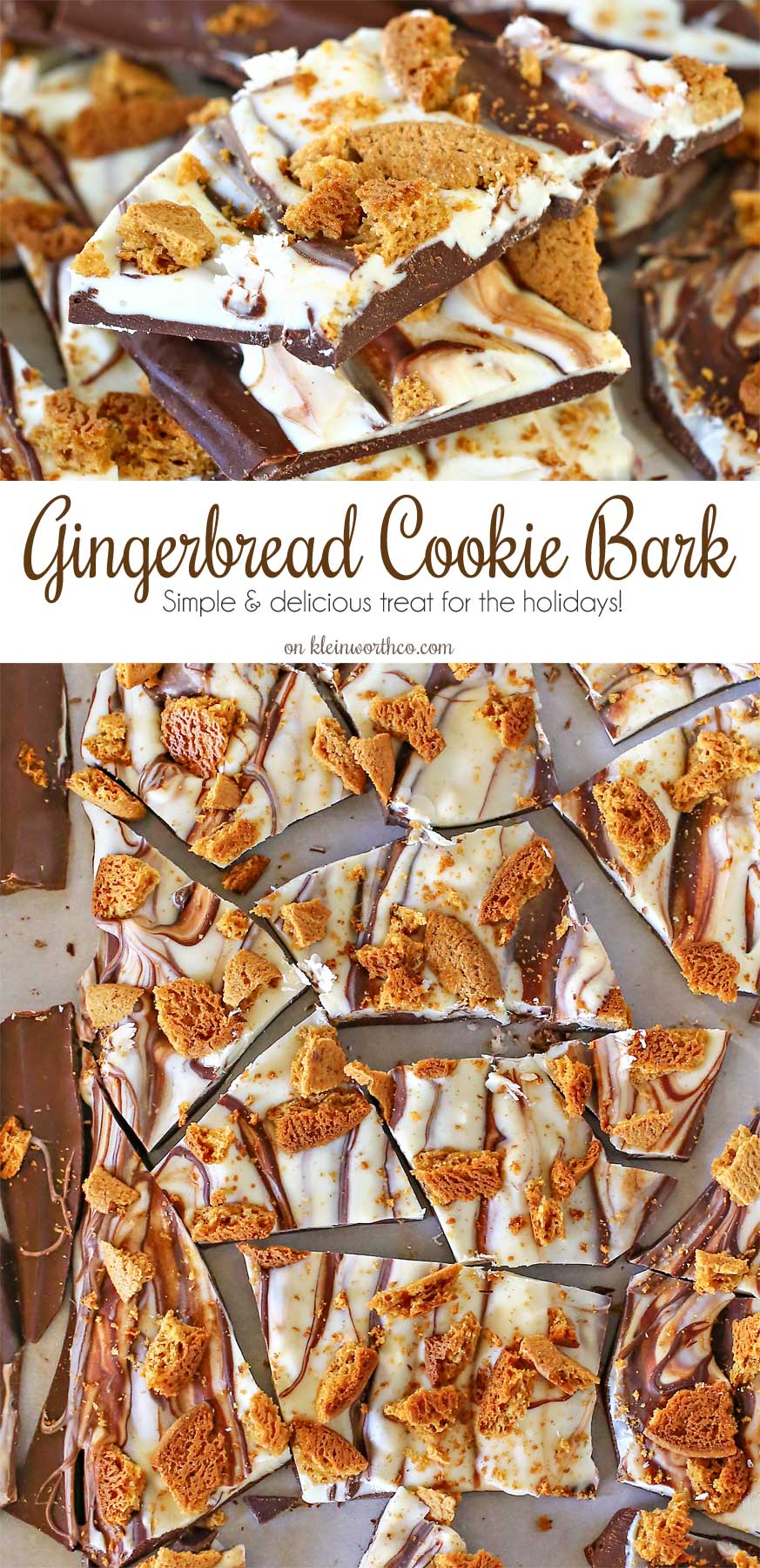 Gingerbread Cookie Bark - Taste of the Frontier