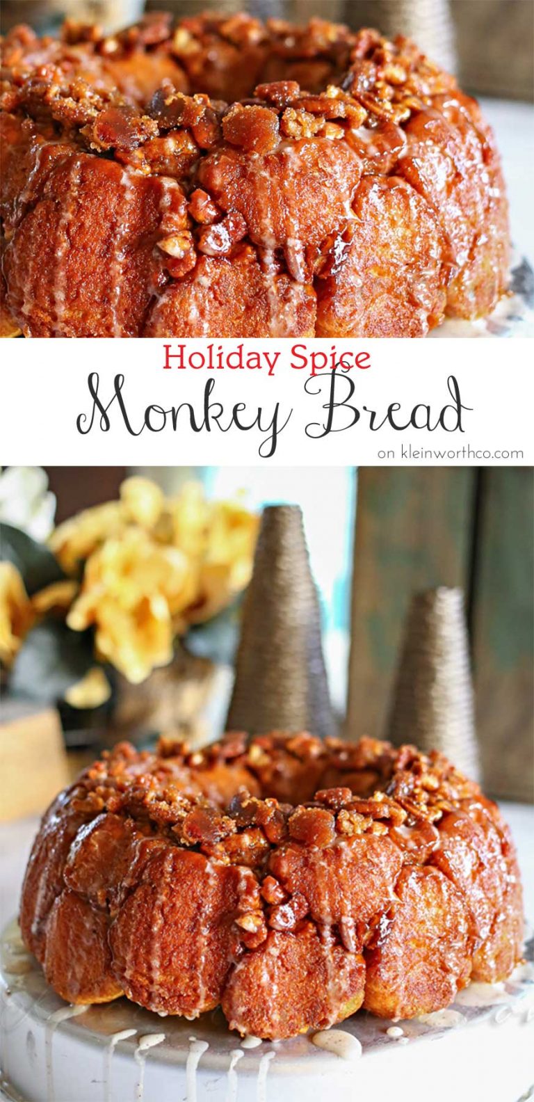 Holiday Spice Monkey Bread - Taste of the Frontier