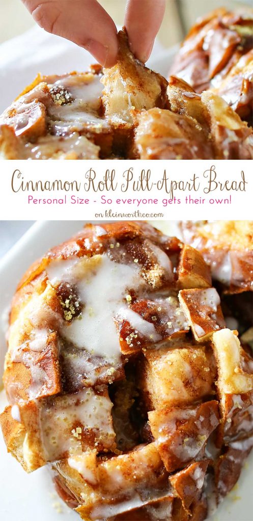 Cinnamon Roll Pull Apart Bread - Taste of the Frontier