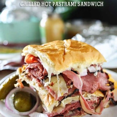 Grilled Hot Pastrami Sandwich - Yummi Haus