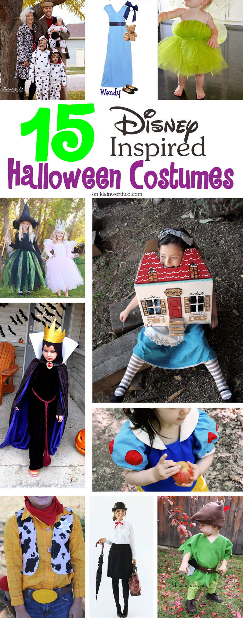 15 Disney Inspired Halloween Costumes - Kleinworth & Co