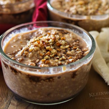 Salted Caramel Dark Arts Overnight Oats – Earth Fed Muscle