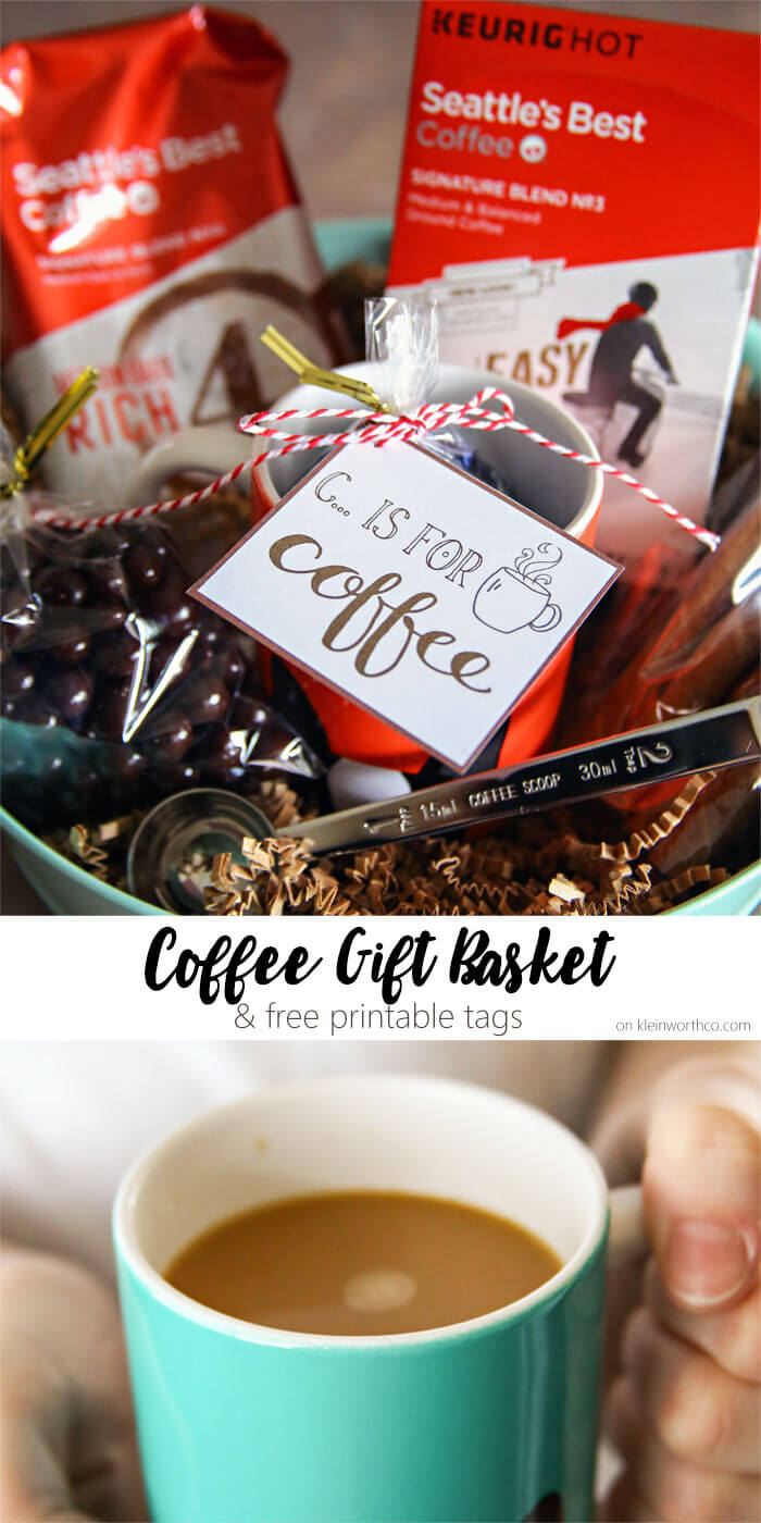 Coffee Gift Baskets: K Cup Gourmet Coffee Basket | DIYGB