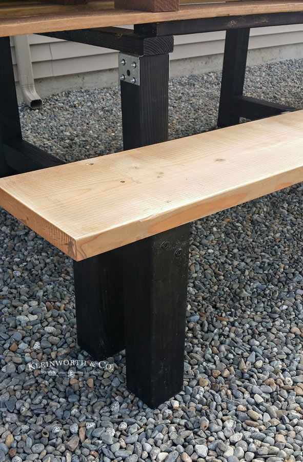 Easy DIY Benches - Outdoor Furniture - Kleinworth &amp; Co