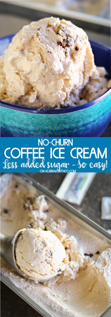No-Churn Coffee Ice Cream - Kleinworth & Co