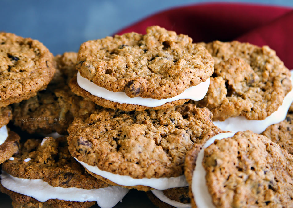 Oatmeal Cream Pie Cookies Kleinworth Co