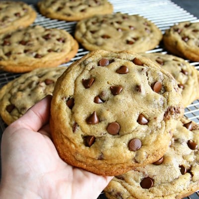 Quarter Pound Chocolate Chip Cookies - Taste of the Frontier