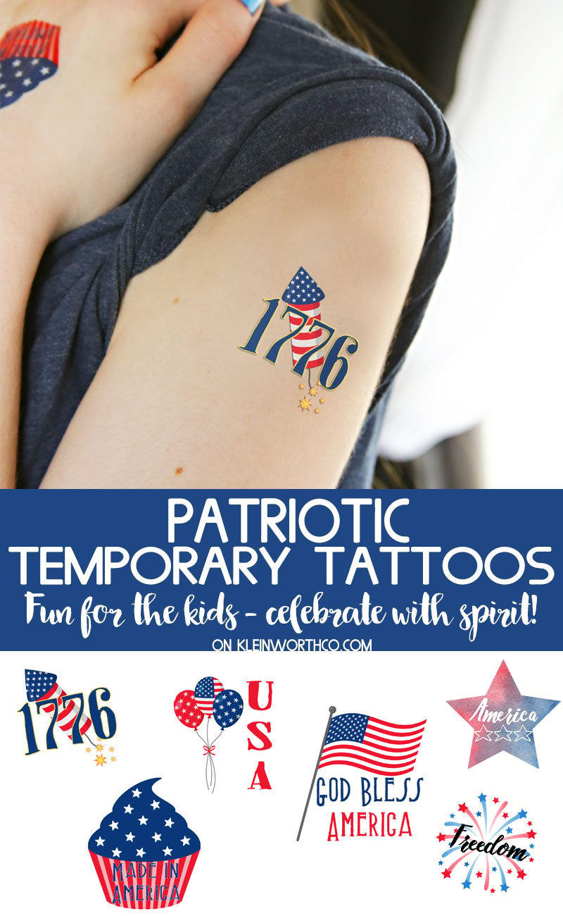 Patriotic Temporary Tattoos With 4th July Nail Stickers Kids 12 Sheets  Fourth Of July Temporary Ta American Flag Party July Nails Temporary  Tattoos  12sheets Temporary Tattoos  tkgovba