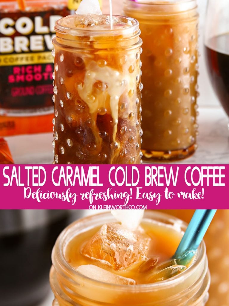 Salted Caramel Cold Brew Coffee - Kleinworth & Co