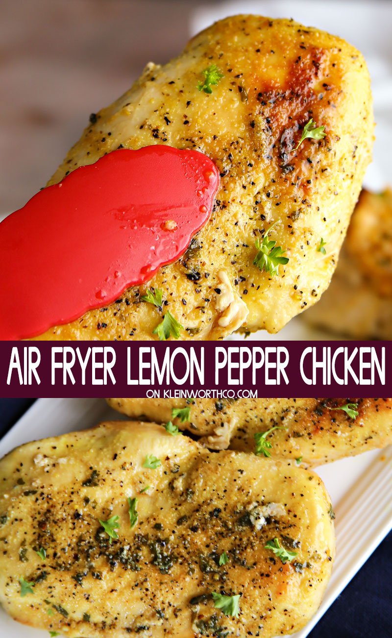 Air Fryer Lemon Pepper Chicken - Taste of the Frontier