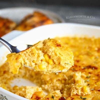 Microwave Corn Pudding - Yummi Haus