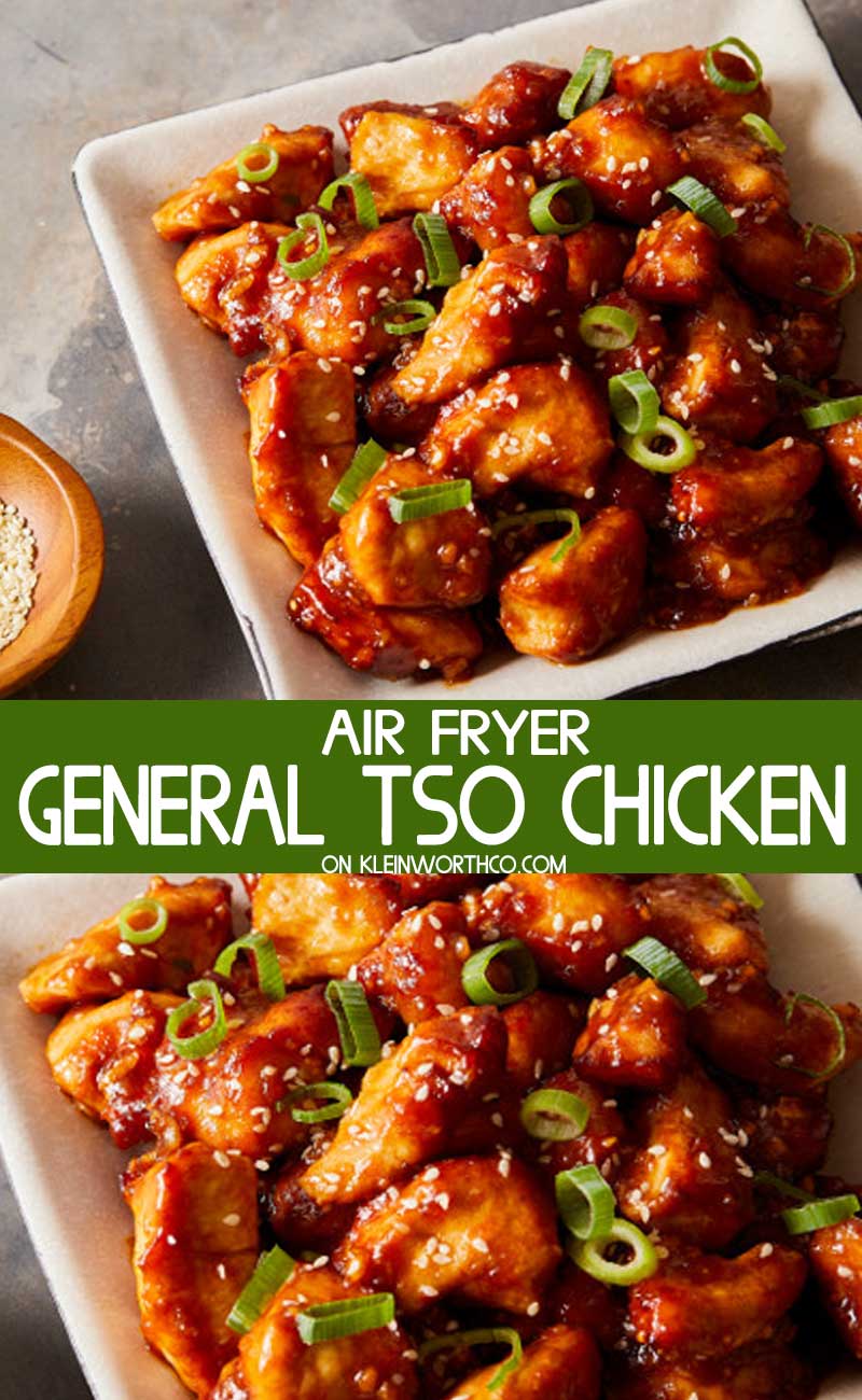 Easy General Tso’s Chicken - Air Fryer - Taste of the Frontier