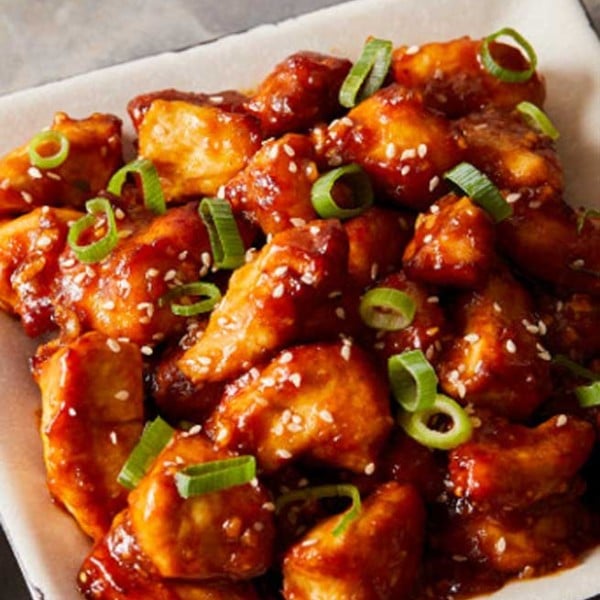 Easy General Tso’s Chicken - Air Fryer - Yummi Haus