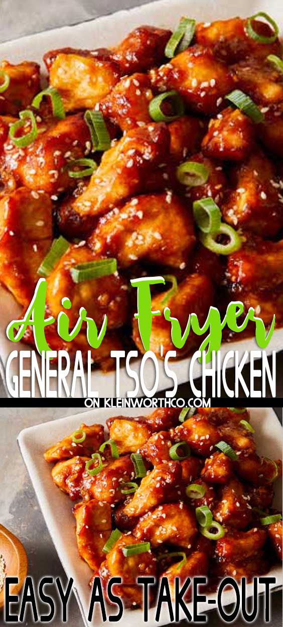 Easy General Tso S Chicken Air Fryer Taste Of The Frontier