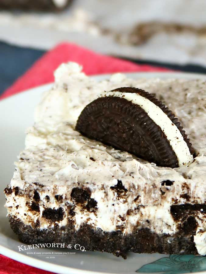 No-Bake Oreo Cheesecake - Taste of the Frontier