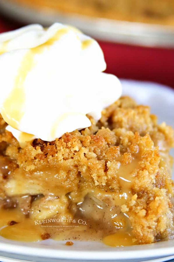 thanksgiving dessert - French Apple Pie