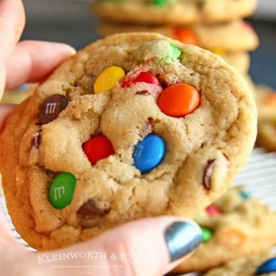 M&M Cookie Recipe - Yummi Haus