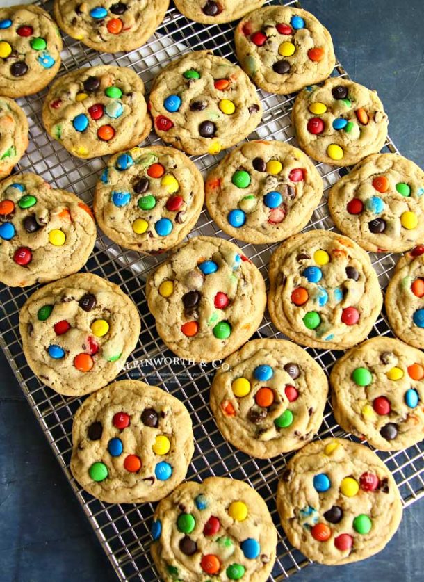 M&M Cookie Recipe - Yummi Haus