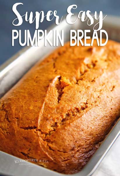 Easy Pumpkin Bread - Taste of the Frontier