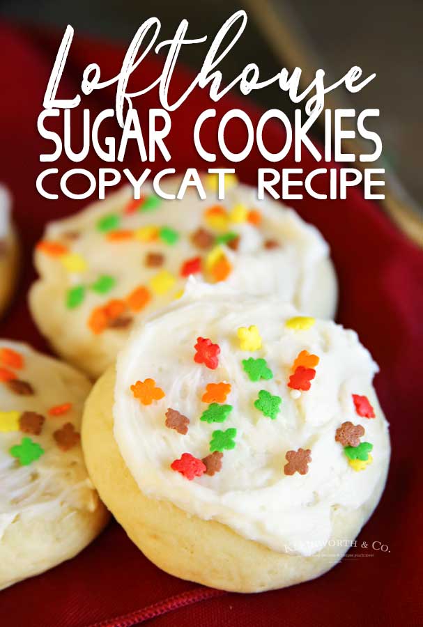 Lofthouse Sugar Cookies - Copycat Recipe - Kleinworth & Co