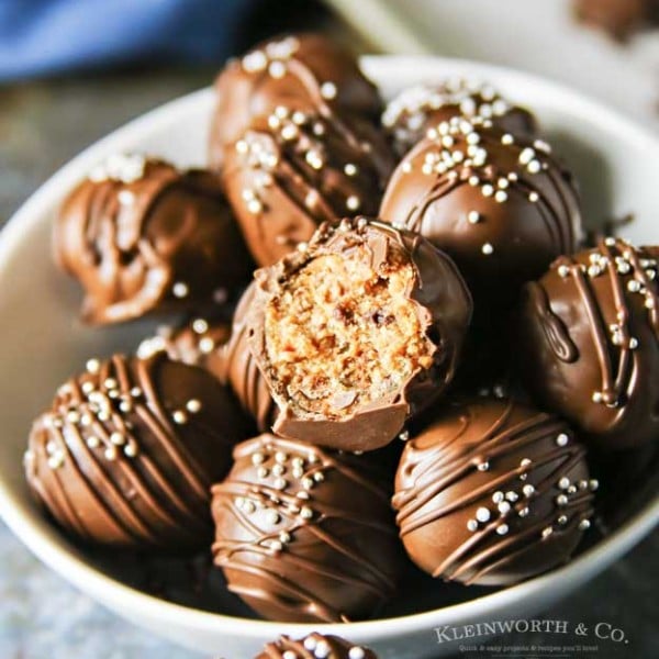 Chocolate Chip Cookie Truffles - Taste of the Frontier