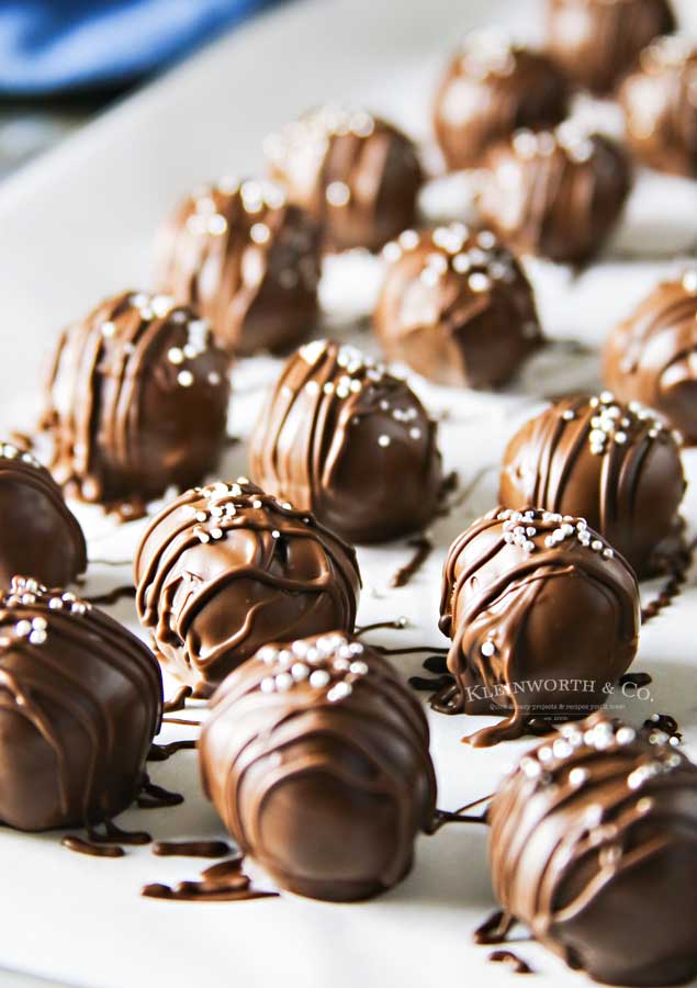 Chocolate Chip Cookie Truffles - Taste of the Frontier