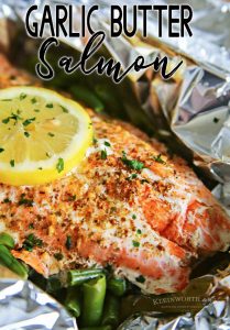 Garlic Butter Salmon - Taste of the Frontier