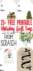 Free Christmas Gift Tags Printables - Taste Of The Frontier