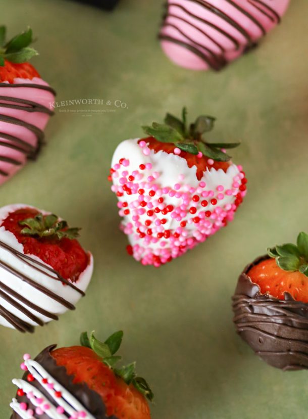 Easy Chocolate Covered Strawberries - Taste of the Frontier