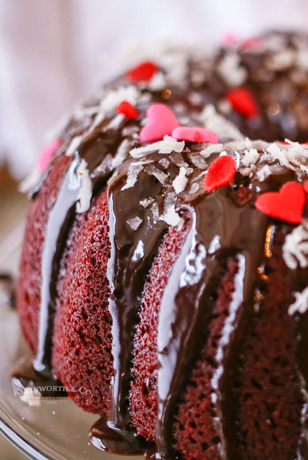 Red Velvet Bundt Cake - Homemade Hooplah