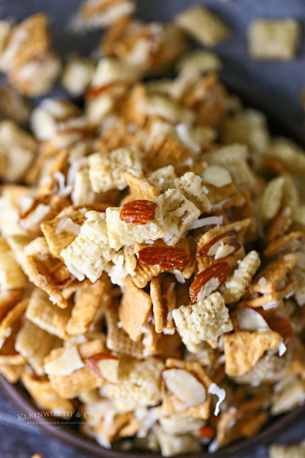 Sweet and Salty Snack Mix - The Happier Homemaker