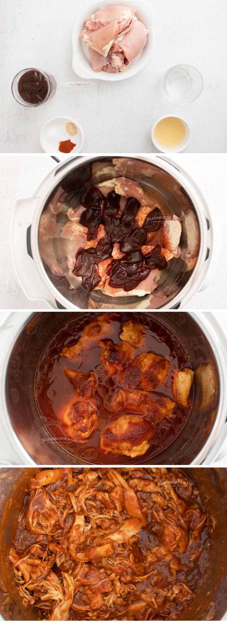 Instant Pot BBQ Chicken - Taste of the Frontier