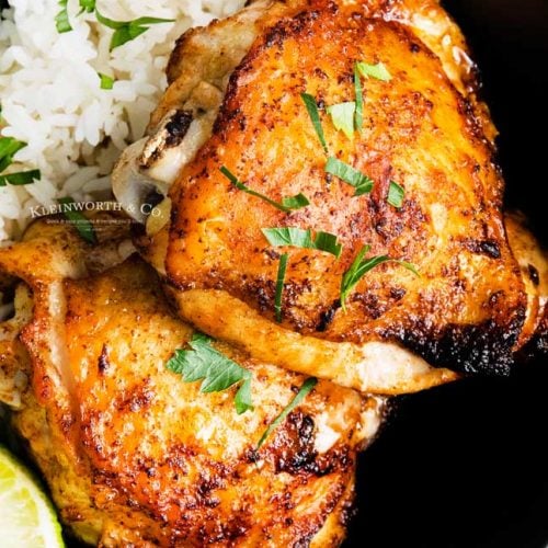 AIR FRIED KASHMIRI LIME GRILLED CHICKEN IN KALORIK MAXX, 30 MINUTE MEALS