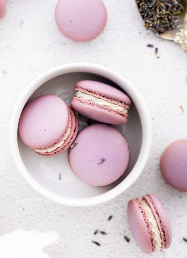 Lavender Macarons Recipe - Yummi Haus