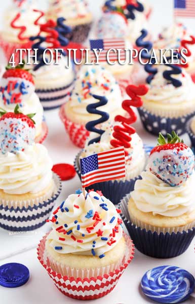 4th of July Cupcakes