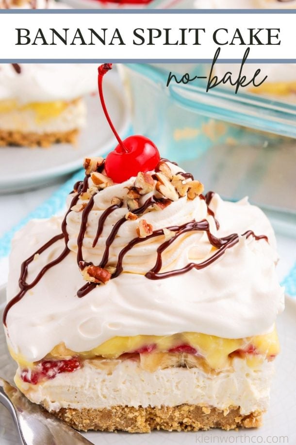 Banana Split Cake - Yummi Haus