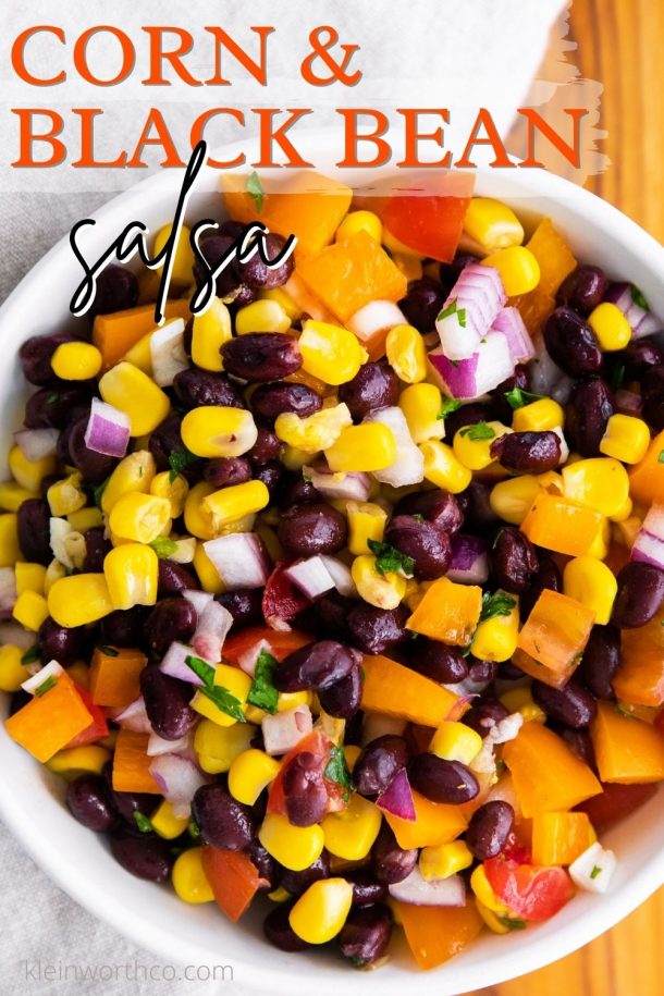 Corn and Black Bean Salsa - Taste of the Frontier