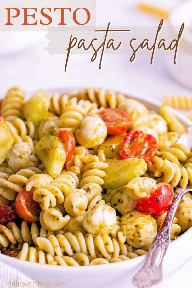 Pesto Pasta Salad - Taste of the Frontier