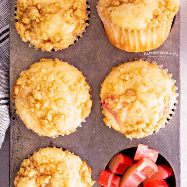 Rhubarb Muffins Recipe Taste of the Frontier