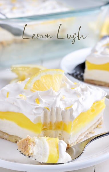 Lemon Lush Dessert - Taste of the Frontier