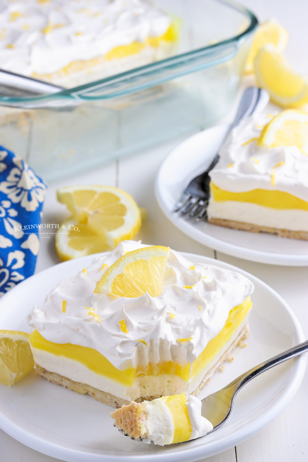 Lemon Lush Dessert - Taste of the Frontier