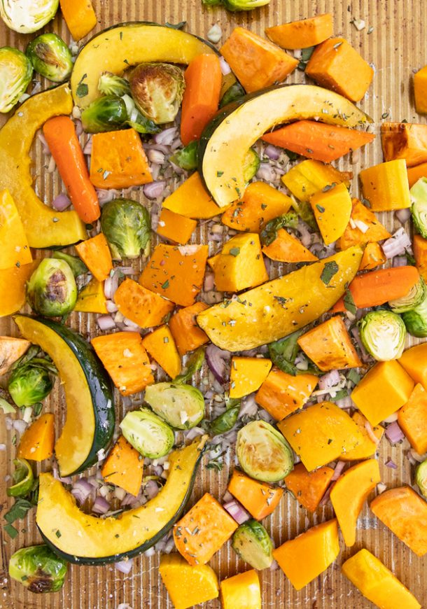 Roasted Fall Vegetables - Taste of the Frontier