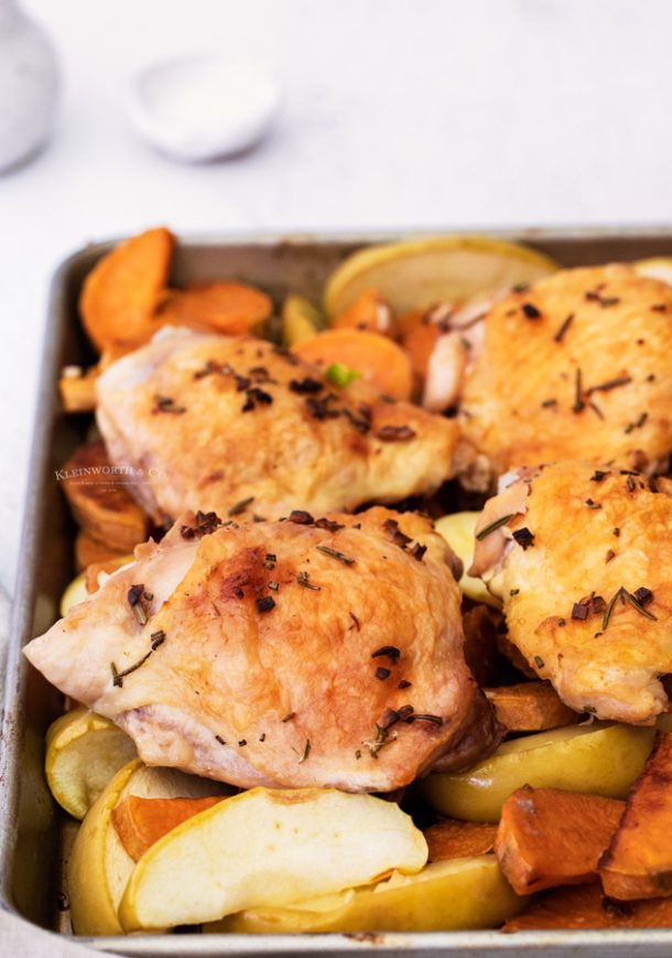 Sheet Pan Chicken Thighs - Taste of the Frontier