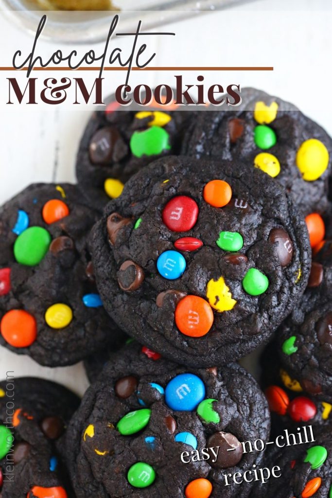 M&M Chocolate Cookies - Just so Tasty