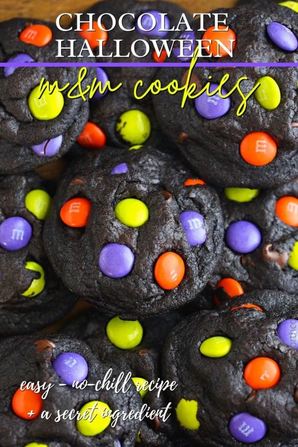 Chocolate M&M Cookies - Yummi Haus