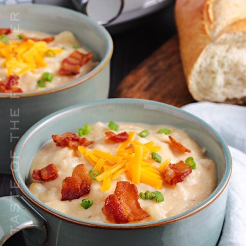 Crockpot Potato Soup Recipe - The Cookie Rookie®